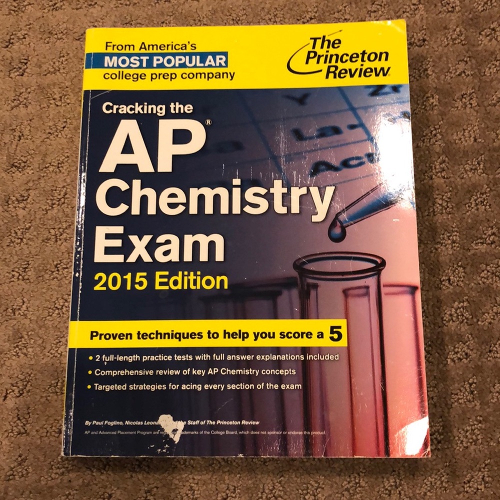 AP Chemistry Exam practice book